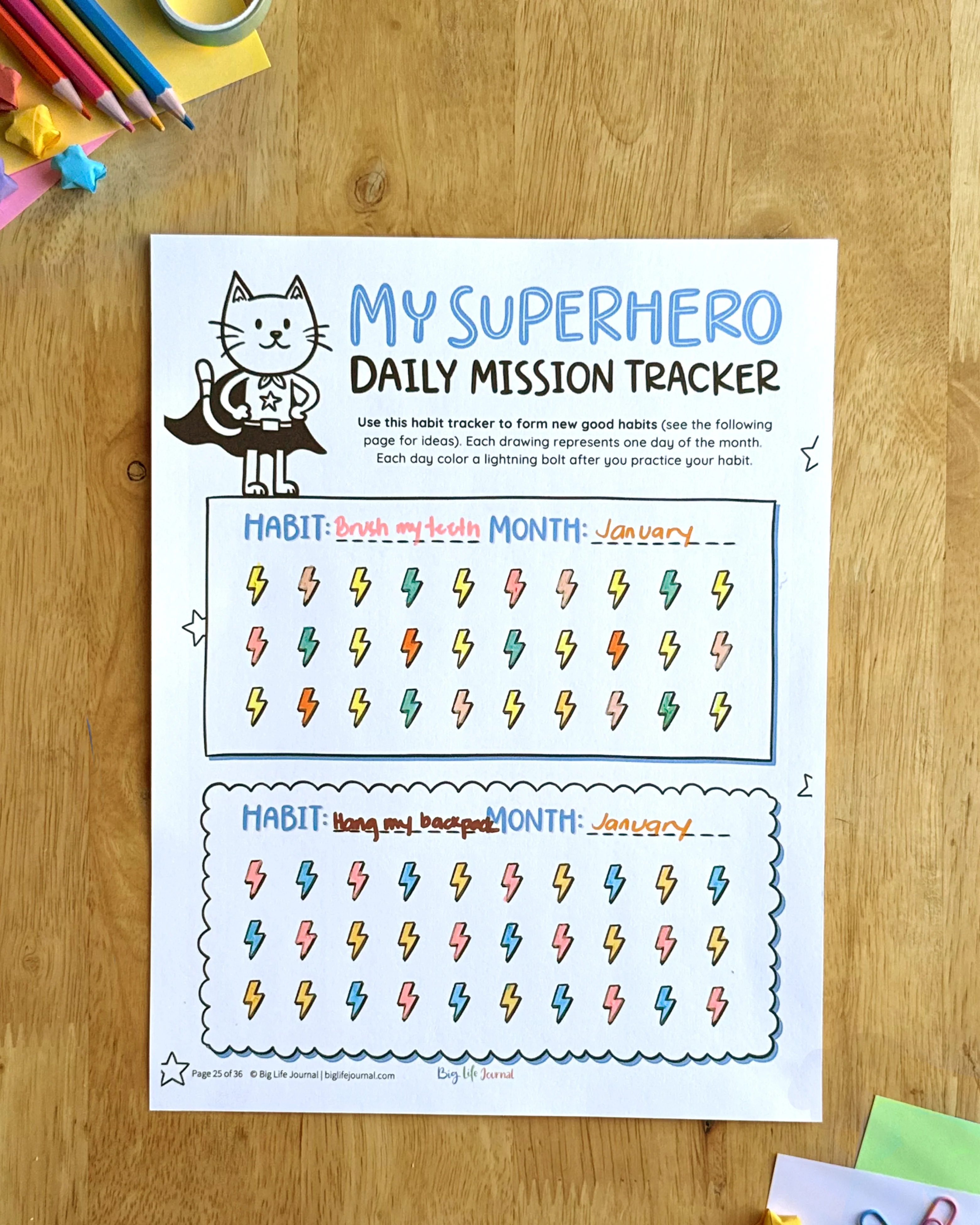 2026 Goal-Setting Kit PDF (Ages 5-11) - Image 5