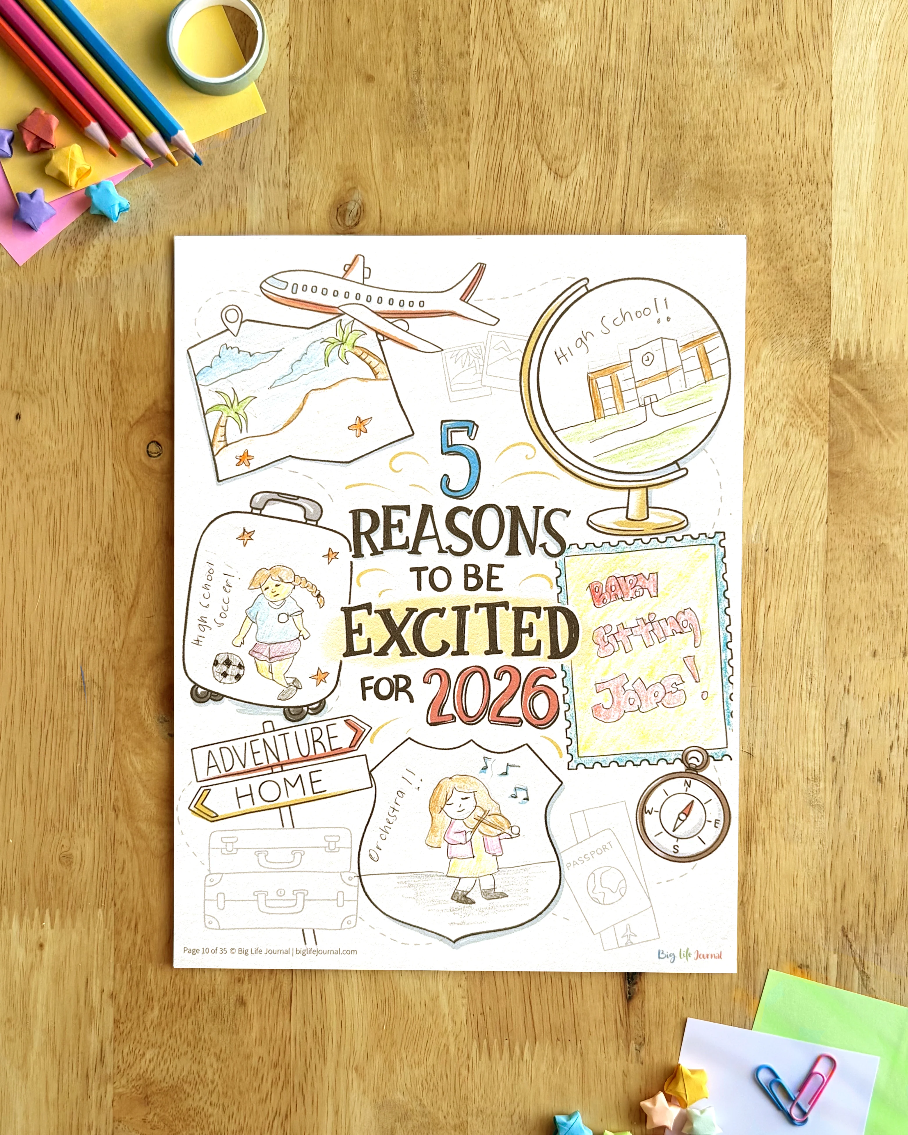 2026 Goal-Setting Kit Bundle PDF (Ages 5-11 & 12+) - Image 13