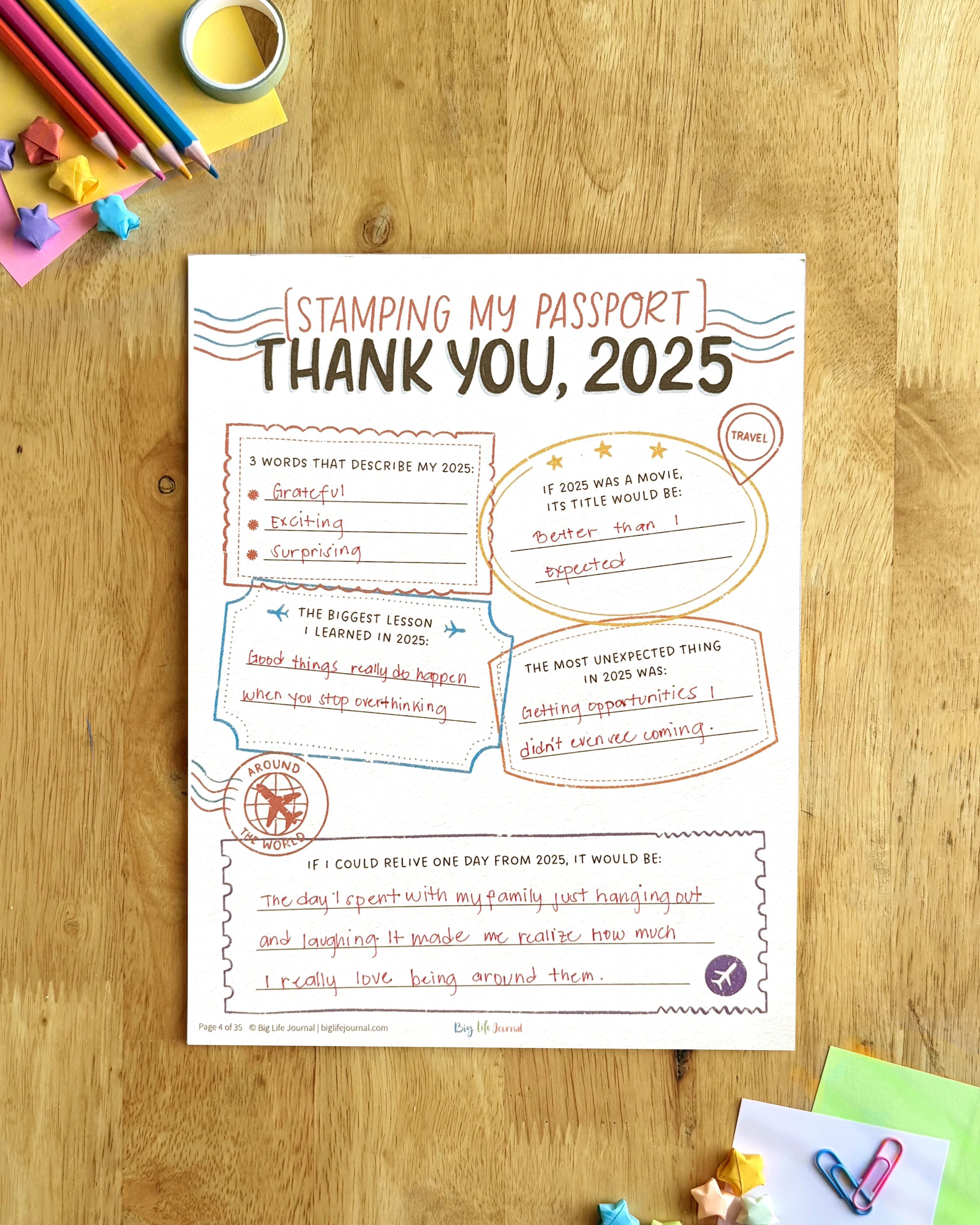 2026 Goal-Setting Kit Bundle PDF (Ages 5-11 & 12+) - Image 15