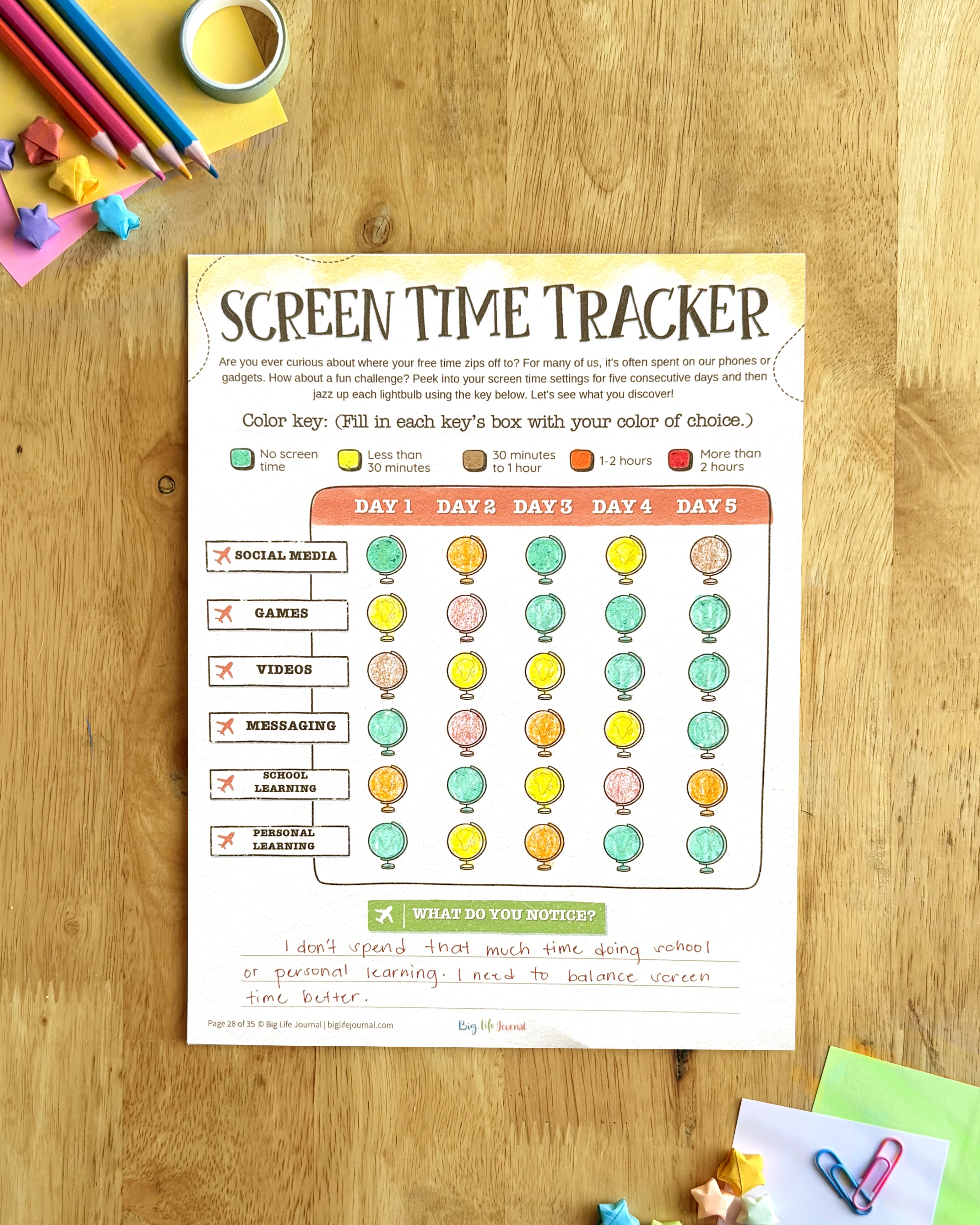 2026 Goal-Setting Kit Bundle PDF (Ages 5-11 & 12+) - Image 16