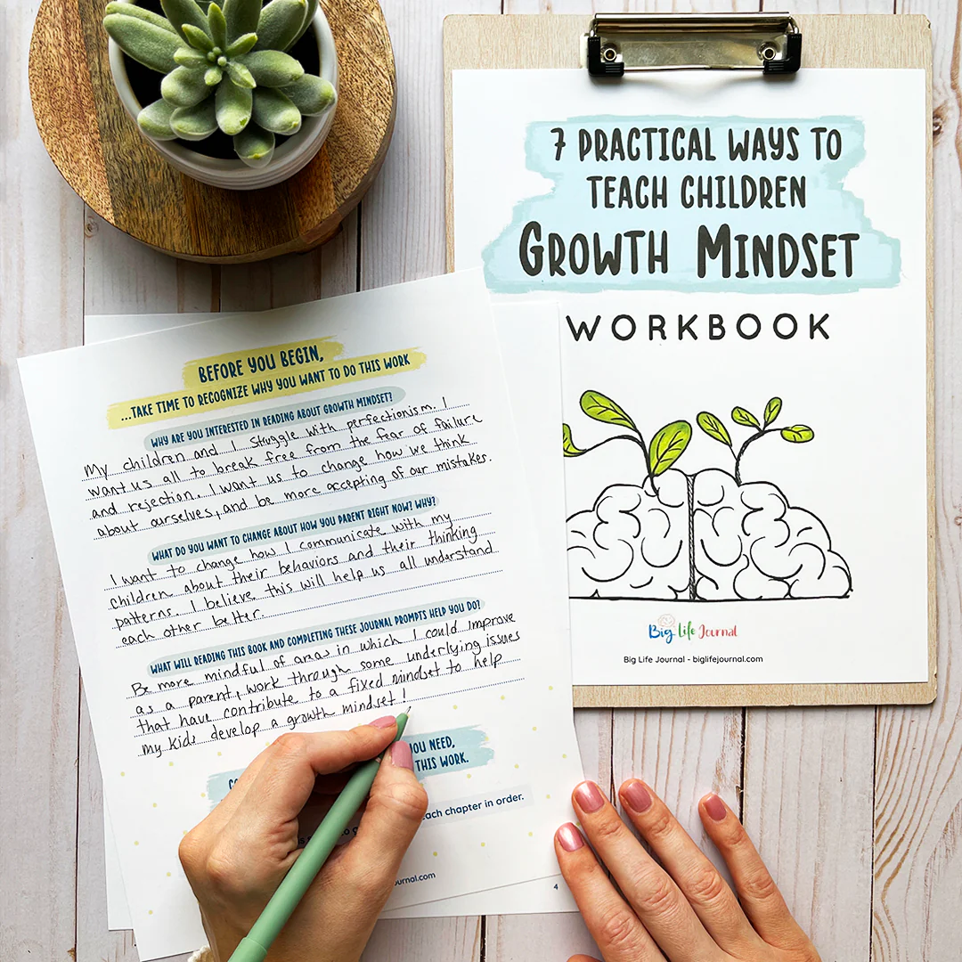 Growth Mindset Parenting Audiobook + Workbook Bundle - Image 4