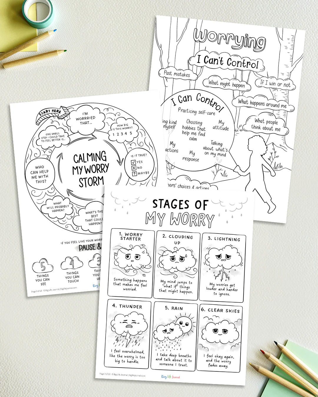 Worry Toolbox Kit PDF (ages 5-12) - Image 3