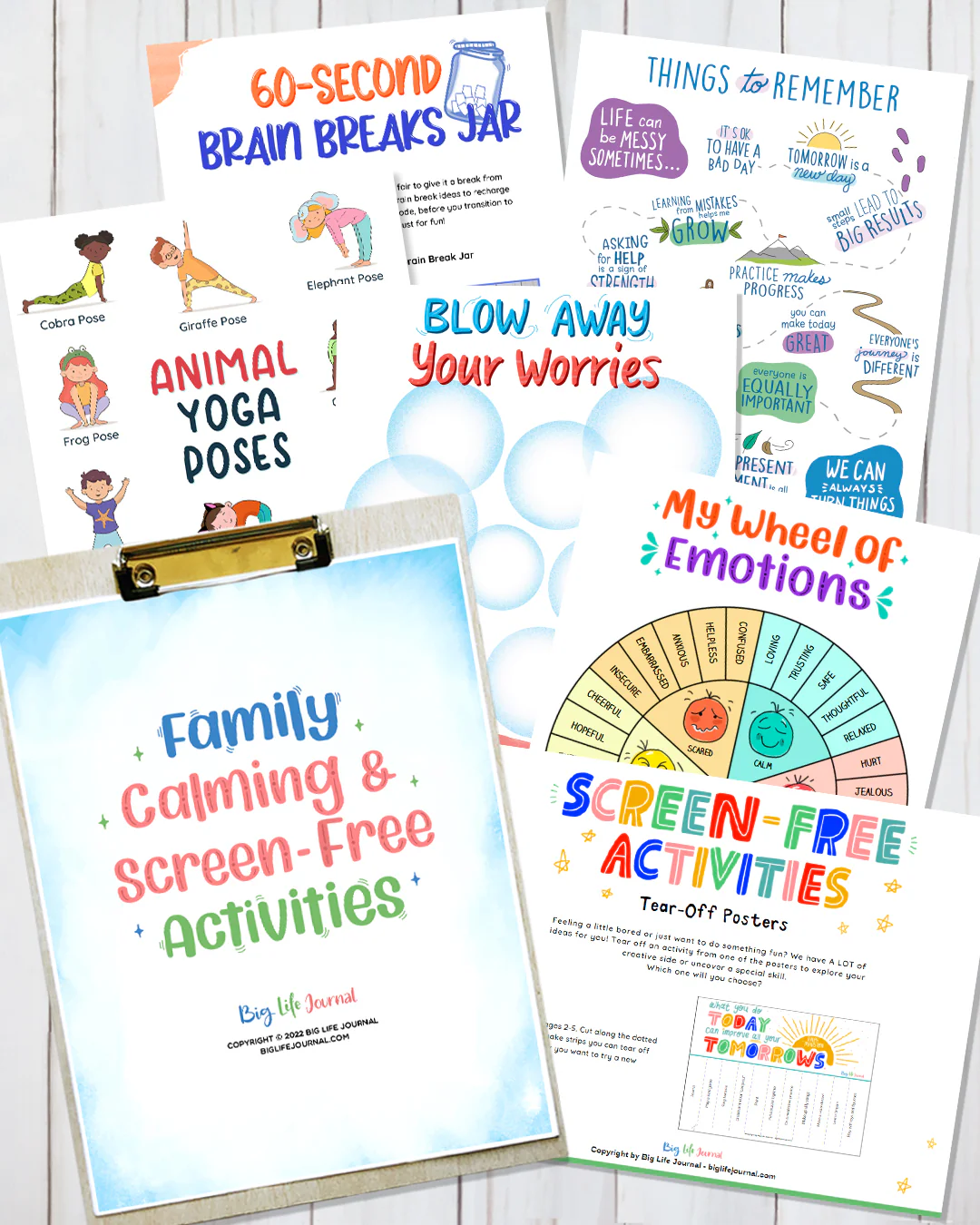 Family Calming & Screen-Free Activities PDF (ages 5-11) - Image 4