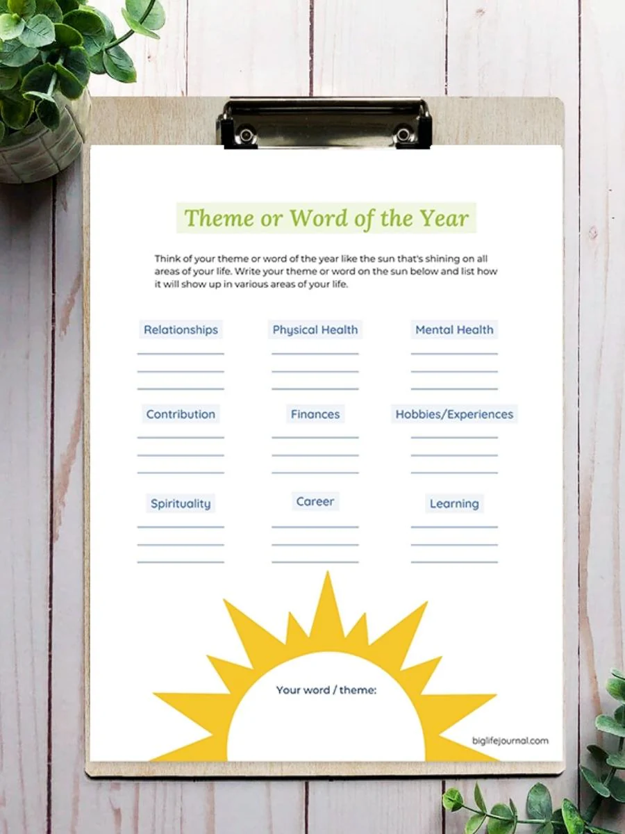 Goal Setting Kit PDF (ages 18-99) - Image 3