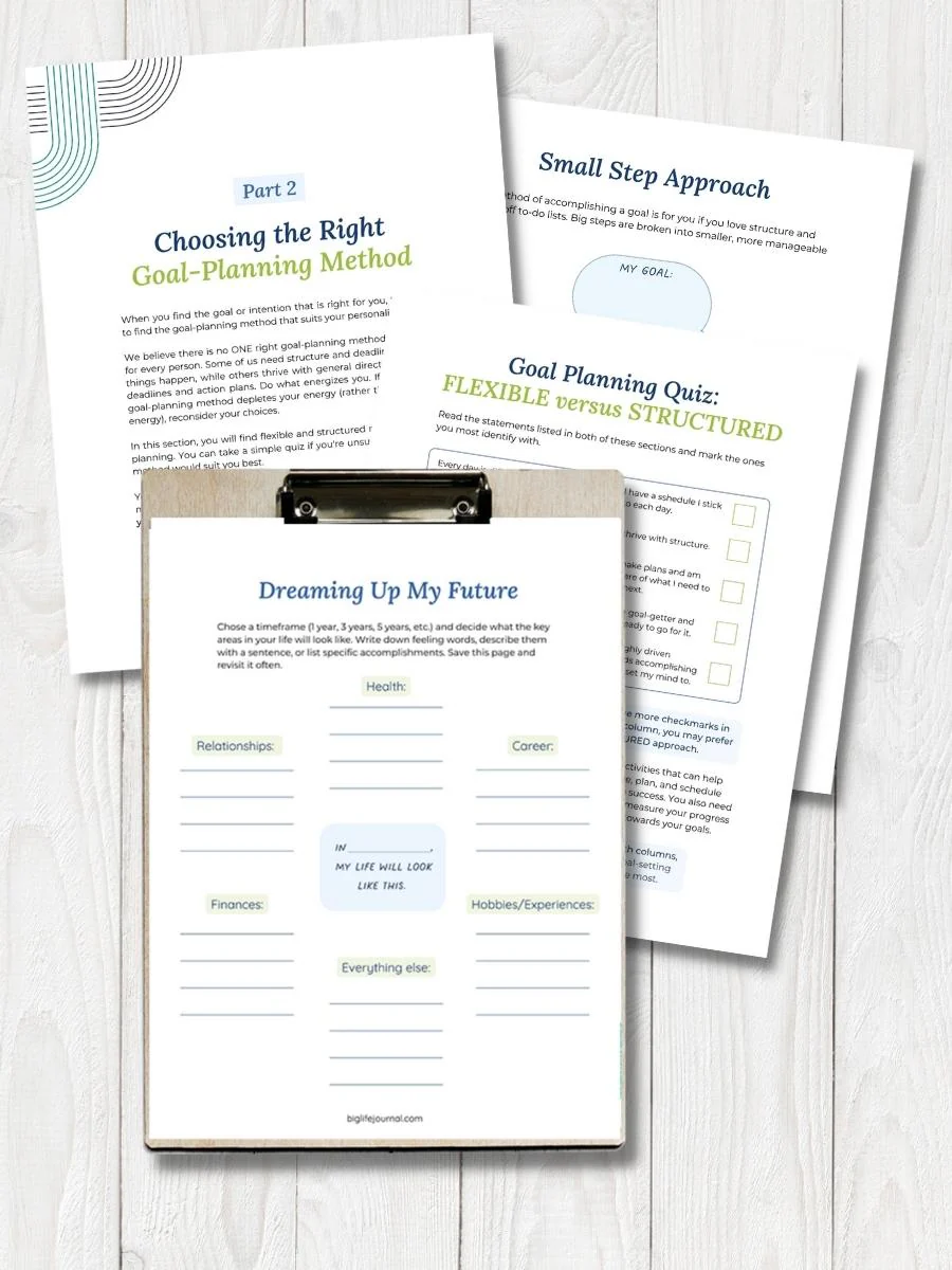 Goal Setting Kit PDF (ages 18-99) - Image 4