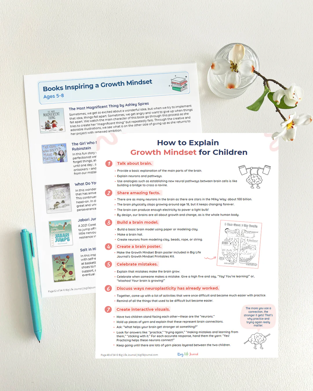 Growth Mindset Printables Kit PDF (ages 5-11) - Image 13