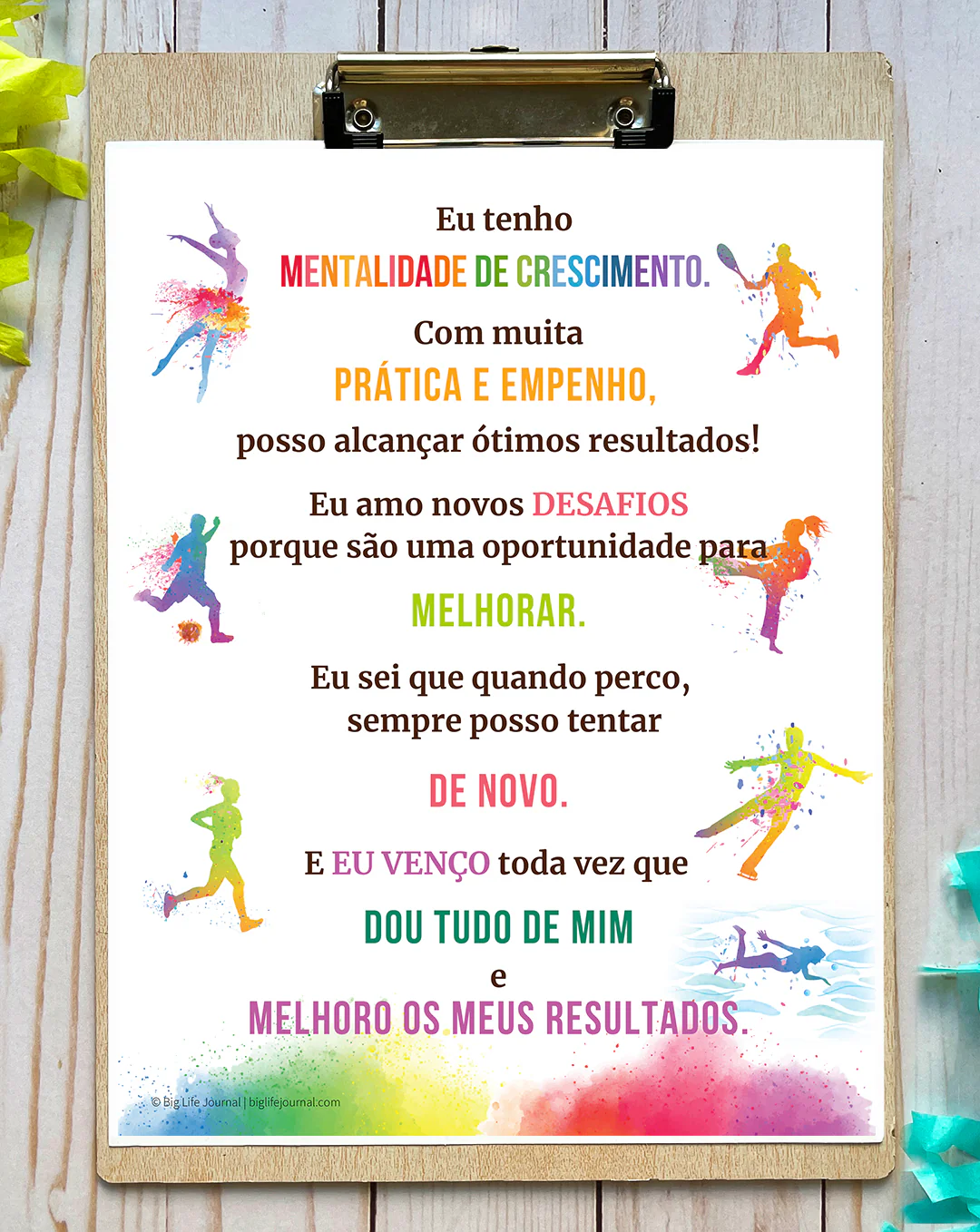 Português Imprimiveis Mentalidade De Crescimento - Image 8